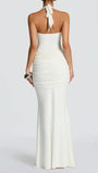 Elodie Halter Cutout Maxi Dress - Fashion Pov