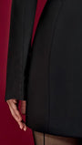 Elodie Sculpted Button Blazer Mini Dress - Fashion Pov