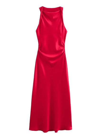Eloise Sleeveless Midi Dress - Fashion Pov