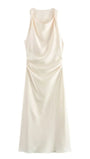 Eloise Sleeveless Midi Dress - Fashion Pov