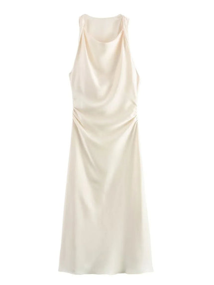Eloise Sleeveless Midi Dress - Fashion Pov