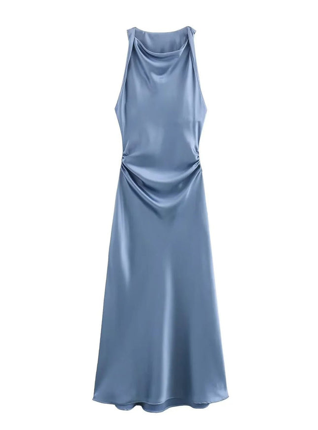 Eloise Sleeveless Midi Dress - Fashion Pov