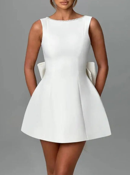 Elsie Sleeveless Mini Dress - Fashion Pov
