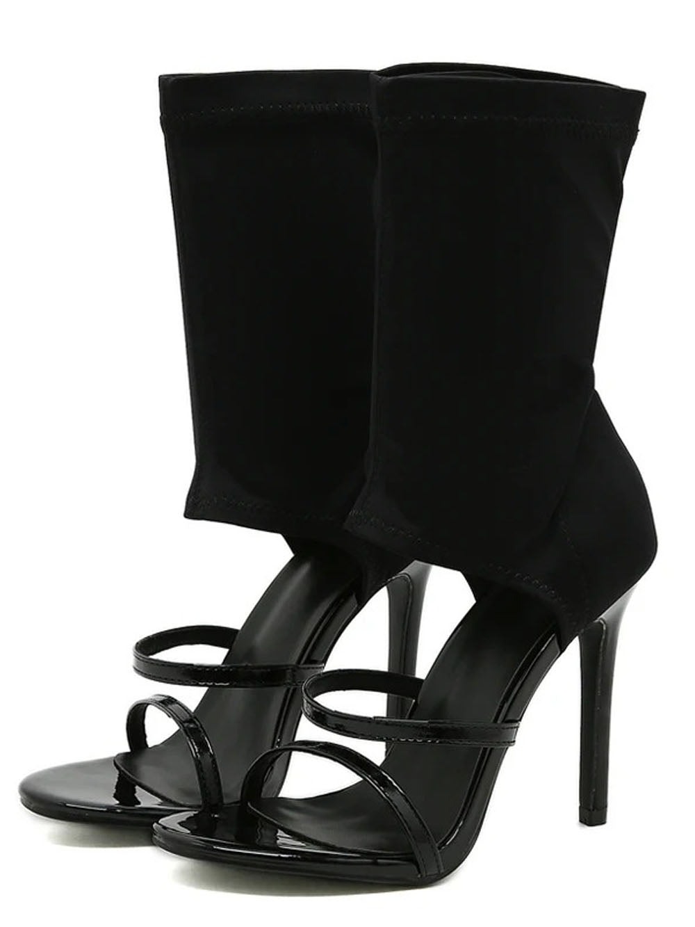 Elsie Stretch Boot Heel - Fashion Pov