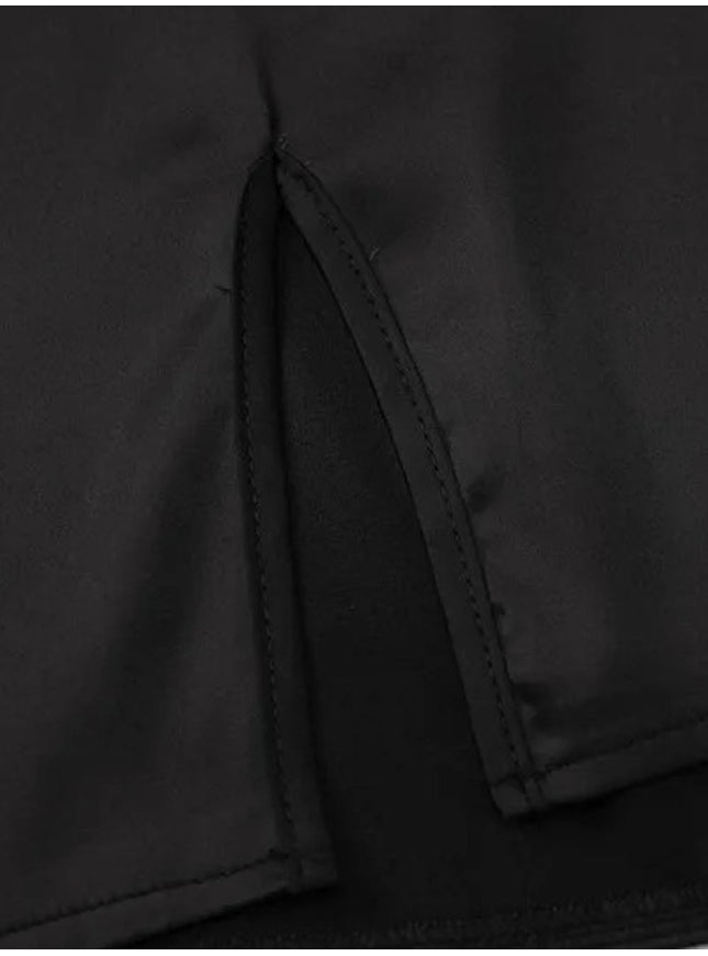 Ember Hollow Out Backless Mini Dress - Fashion Pov