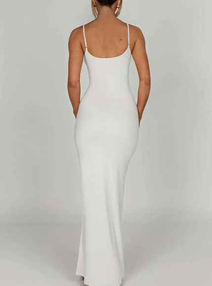 Emersyn Strap Backless Bodycon Maxi Dress - Fashion Pov