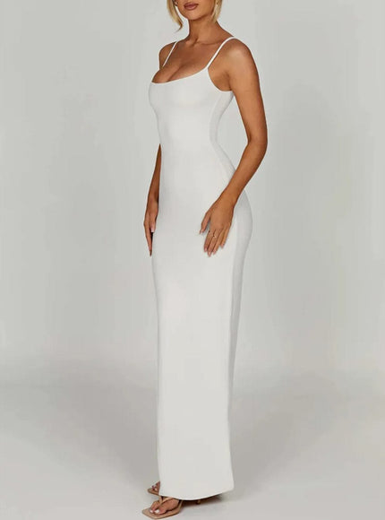 Emersyn Strap Backless Bodycon Maxi Dress - Fashion Pov