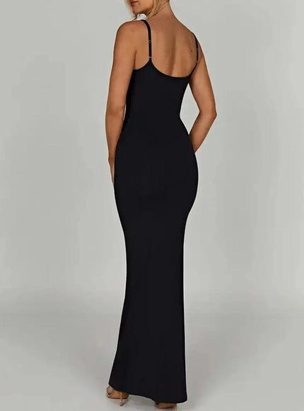 Emersyn Strap Backless Bodycon Maxi Dress - Fashion Pov