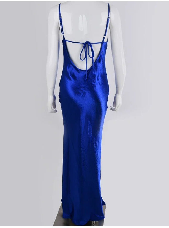 Esme Paris Backless Maxi Dress - Fashion Pov