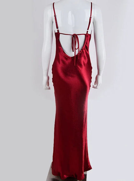 Esme Paris Backless Maxi Dress - Fashion Pov