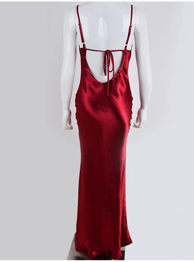 Esme Paris Backless Maxi Dress - Fashion Pov