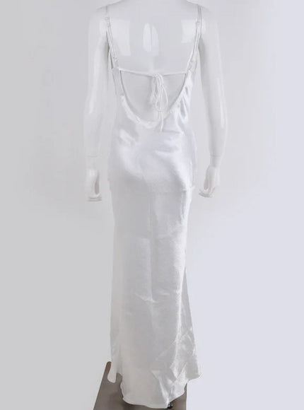 Esme Paris Backless Maxi Dress - Fashion Pov