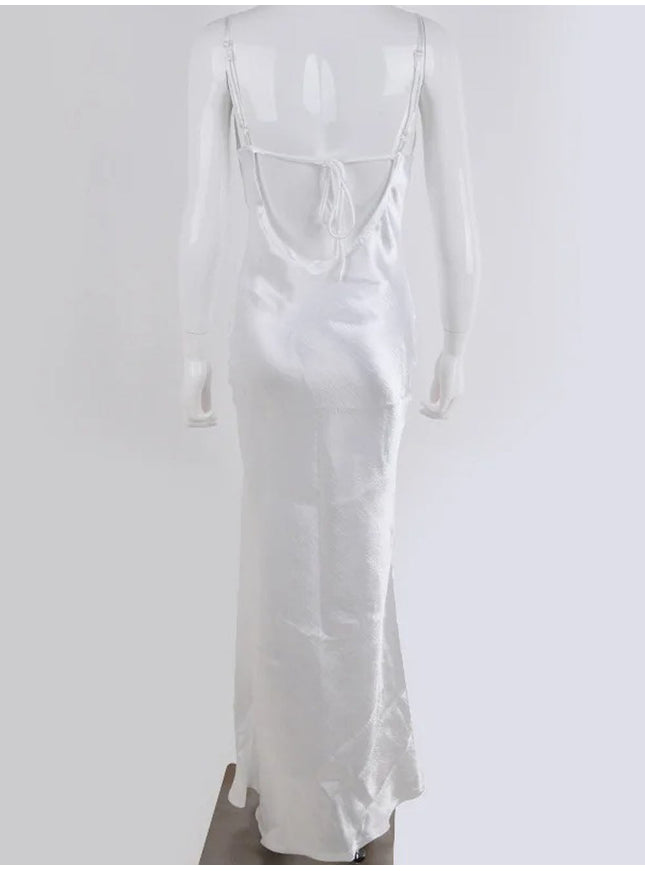 Esme Paris Backless Maxi Dress - Fashion Pov
