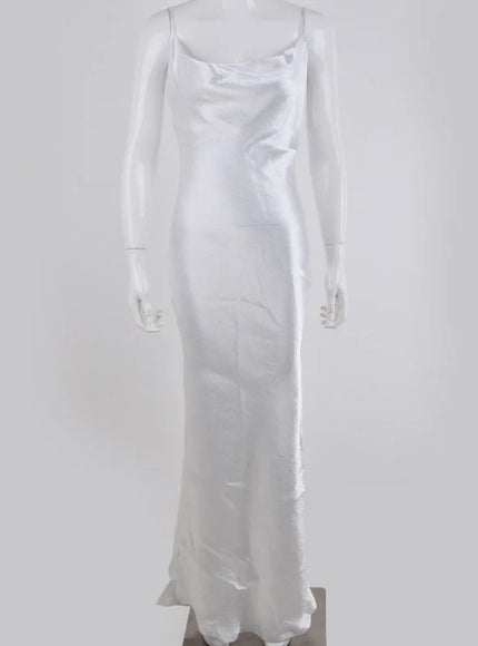 Esme Paris Backless Maxi Dress - Fashion Pov