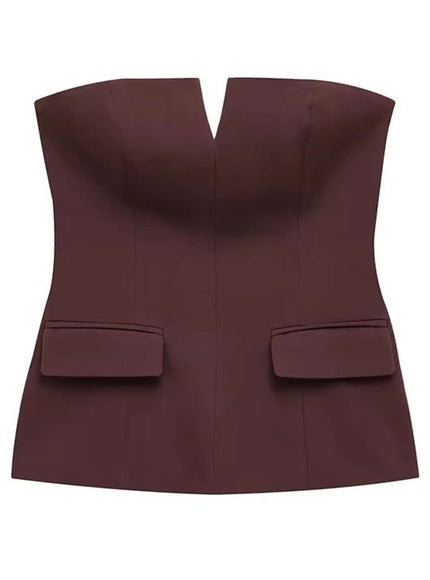 Esme Sleeveless Off Shoulder Top - Fashion Pov