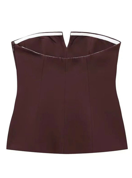 Esme Sleeveless Off Shoulder Top - Fashion Pov