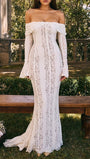 Eva Off Shoulder Maxi Dress - Fashion Pov