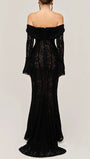 Eva Off Shoulder Maxi Dress - Fashion Pov
