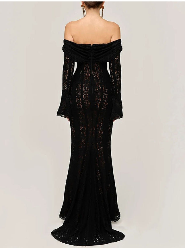 Eva Off Shoulder Maxi Dress - Fashion Pov