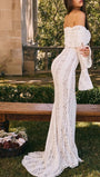 Eva Off Shoulder Maxi Dress - Fashion Pov