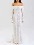 Eva Off Shoulder Maxi Dress