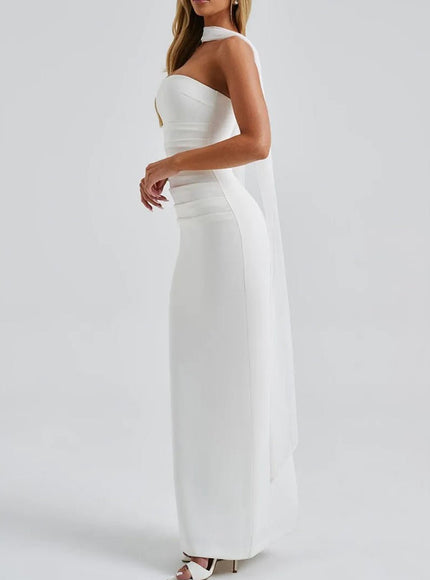 Evangeline Backless Maxi Dress - Fashion Pov