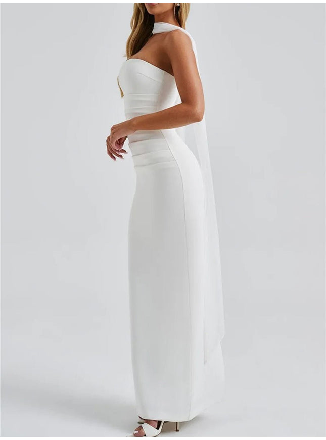 Evangeline Backless Maxi Dress - Fashion Pov