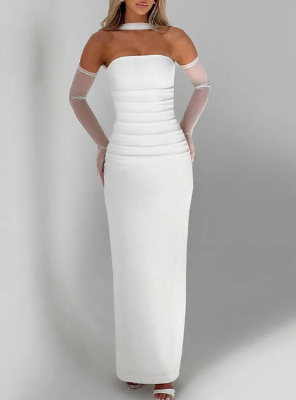 Evangeline Backless Maxi Dress - Fashion Pov