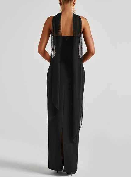 Evangeline Backless Maxi Dress - Fashion Pov