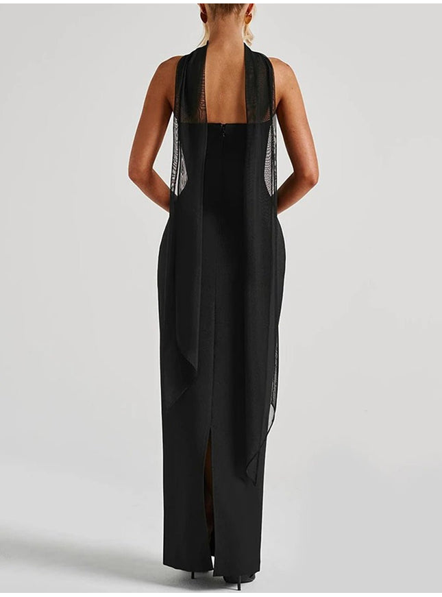 Evangeline Backless Maxi Dress - Fashion Pov