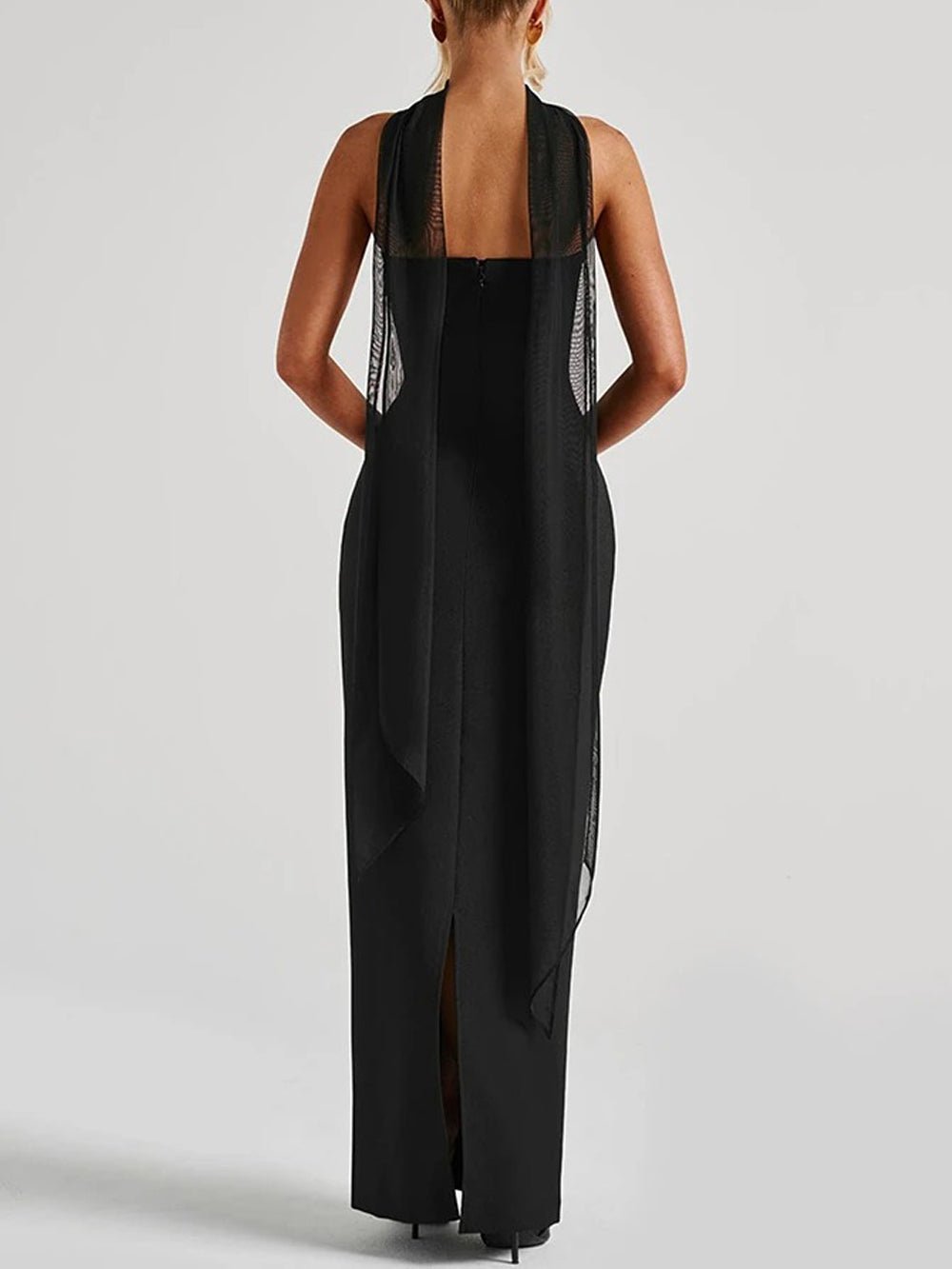 Yulia Maxi Dress - Black
