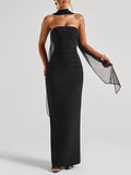 Evangeline Backless Maxi Dress - Fashion Pov