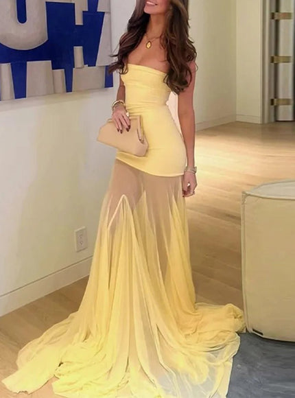 Evelyn Sleeveless Maxi Dress - Fashion Pov