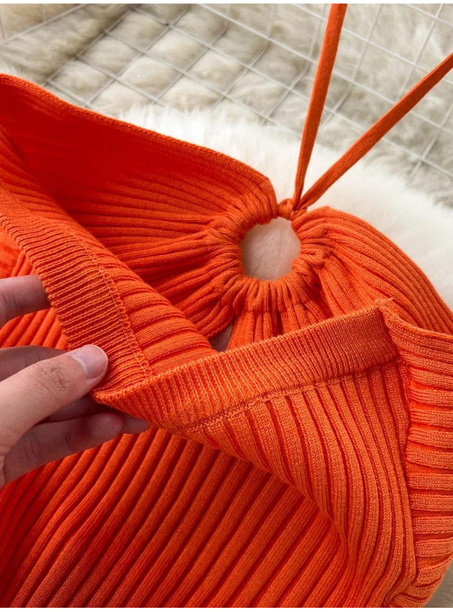 Evie Bodycon Knitted Midi Dress - Fashion Pov