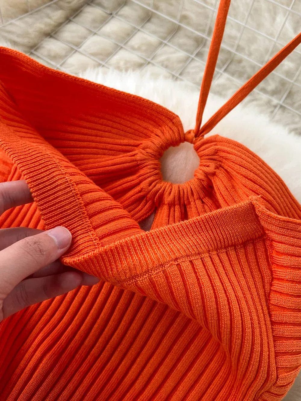 Evie Bodycon Knitted Midi Dress - Fashion Pov