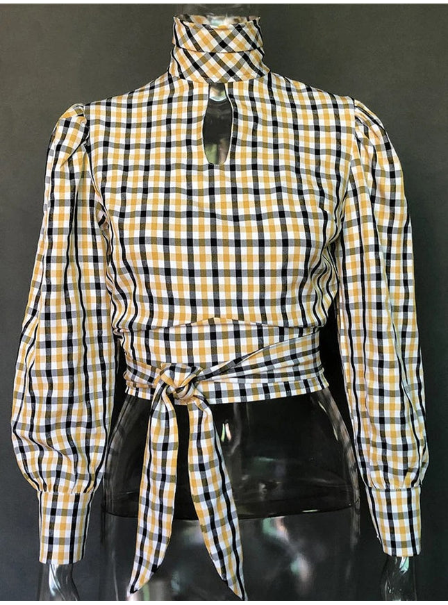 Felicity Backless Shirt - Fashion Pov