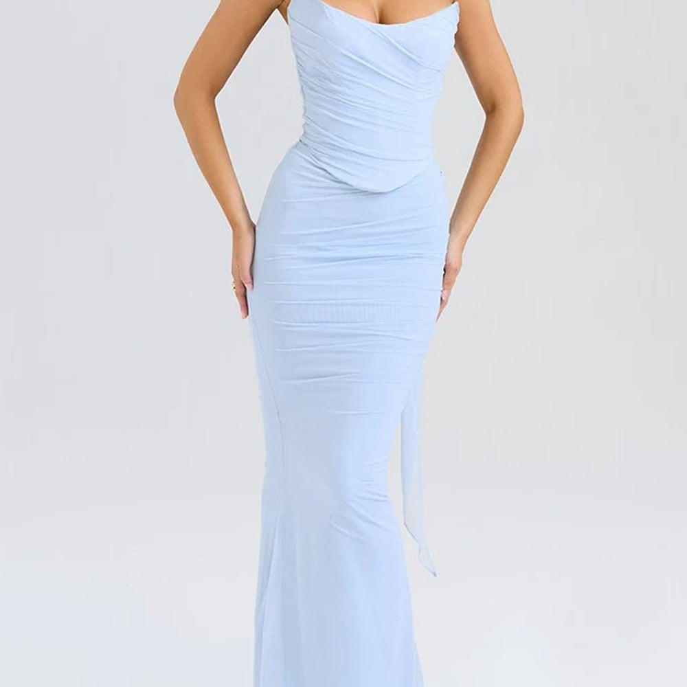 Flora Strapless Top & Skirt Set - Fashion Pov