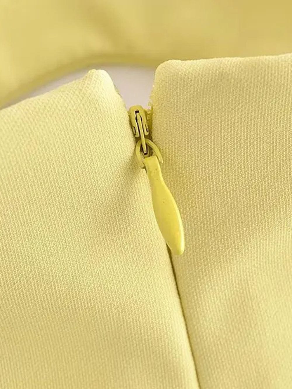 freya strapless hollow out mini dress Freya Strapless Hollow Out Mini Dress Yellow / S