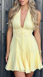 Gemma Lace Patchwork Mini Dress - Fashion Pov