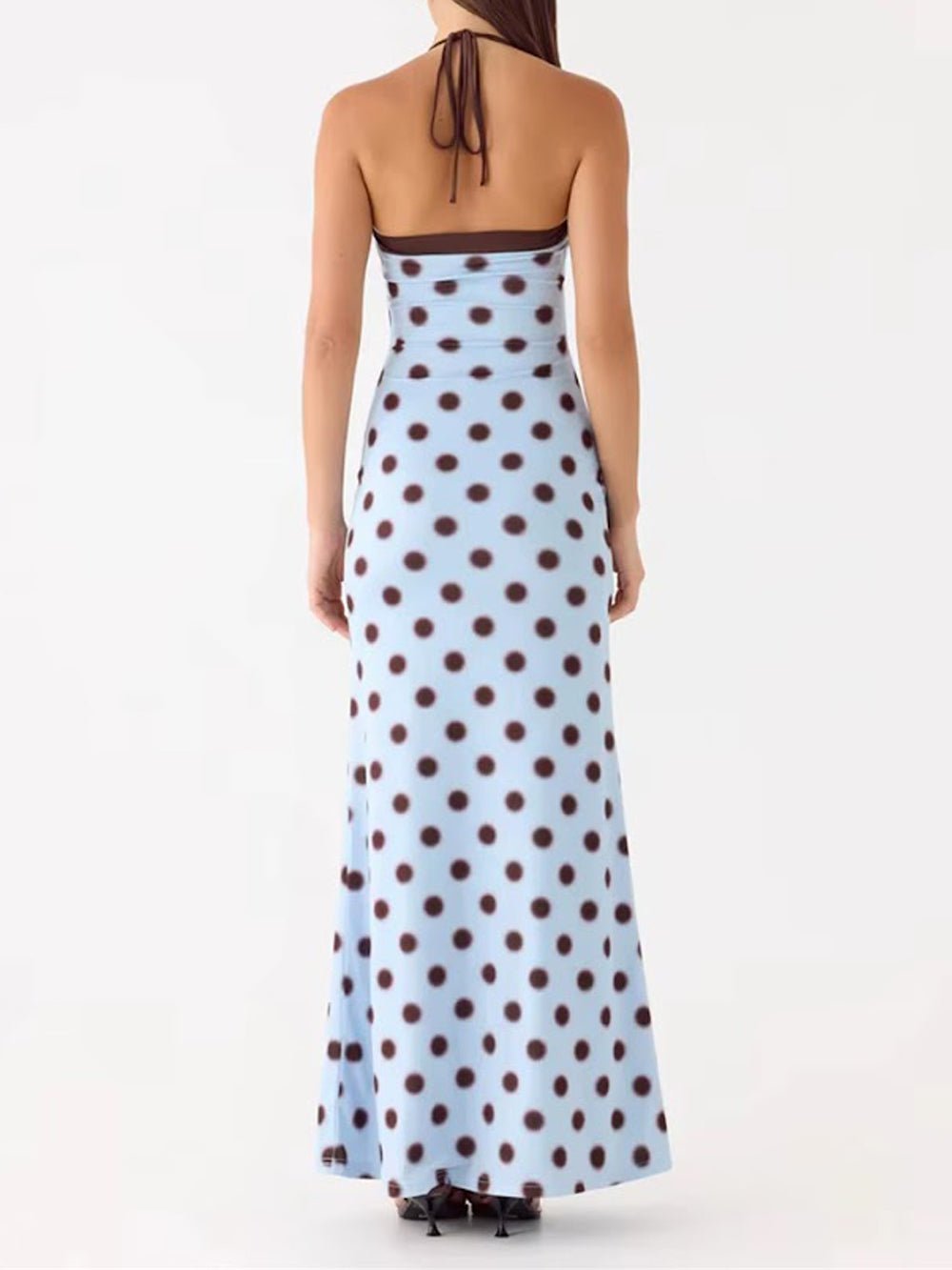 Gemma Polka Dot Maxi Dress - Fashion Pov