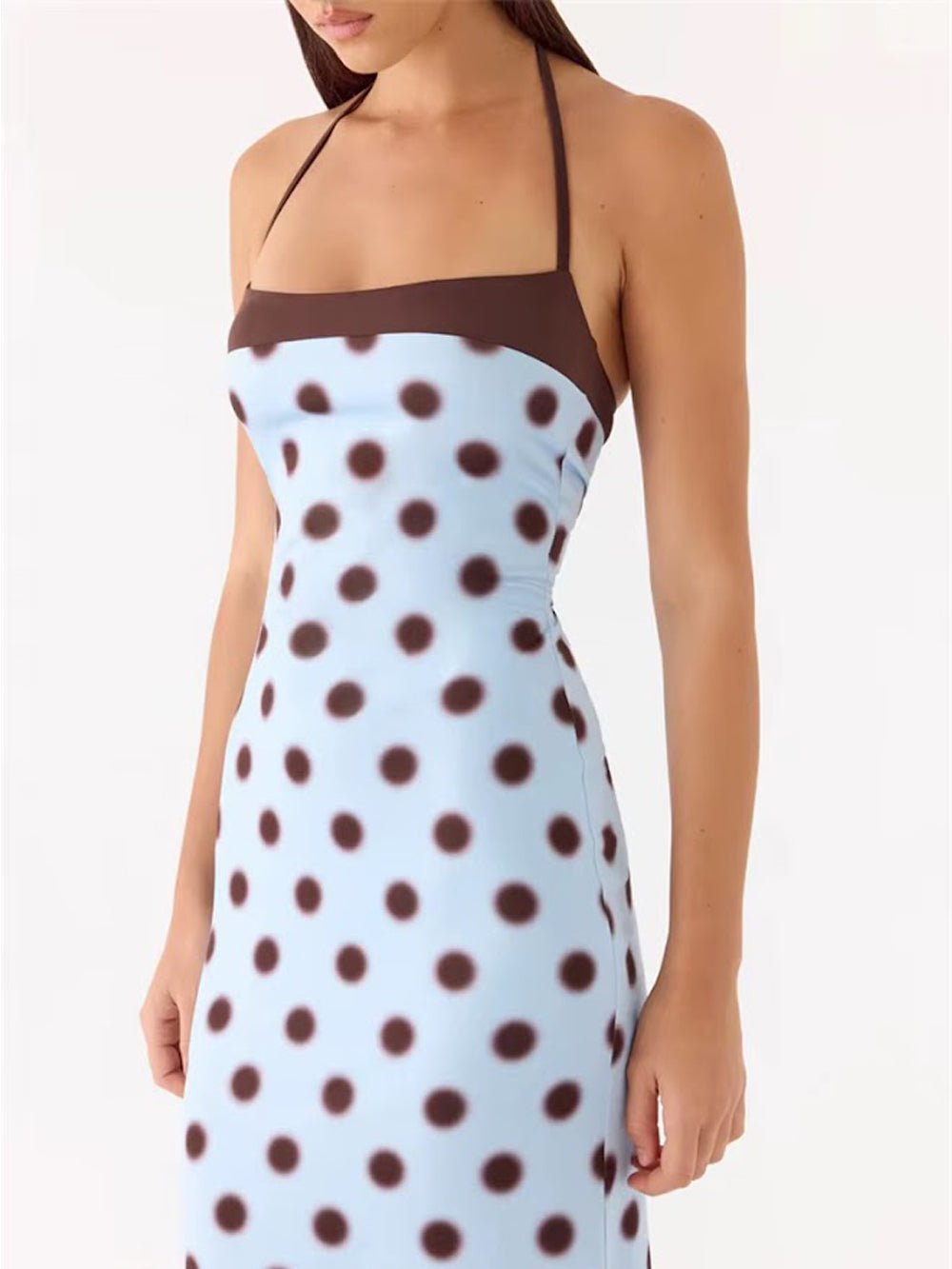 Gemma Polka Dot Maxi Dress - Fashion Pov