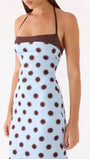 Gemma Polka Dot Maxi Dress - Fashion Pov