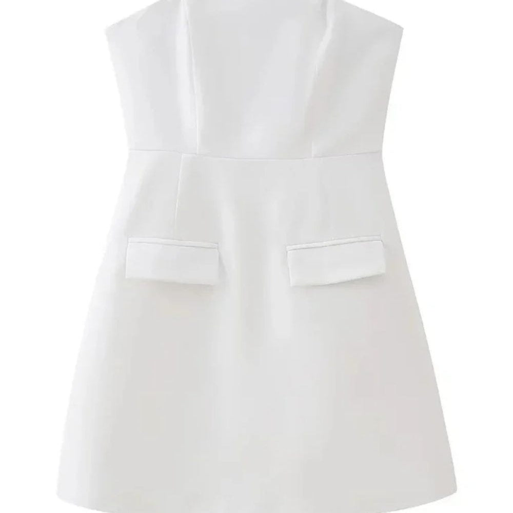 Gemma Strapless Mini Dress - Fashion Pov