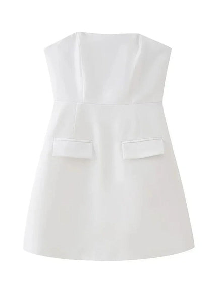 Gemma Strapless Mini Dress - Fashion Pov