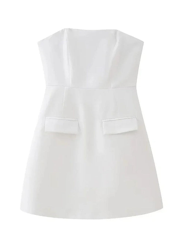 Gemma Strapless Mini Dress - Fashion Pov