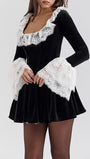 Genevieve Long Sleeve Mini Dress - Fashion Pov