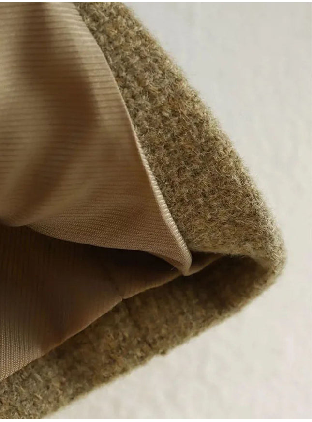 Georgia Long Sleeve Demi Coat - Fashion Pov
