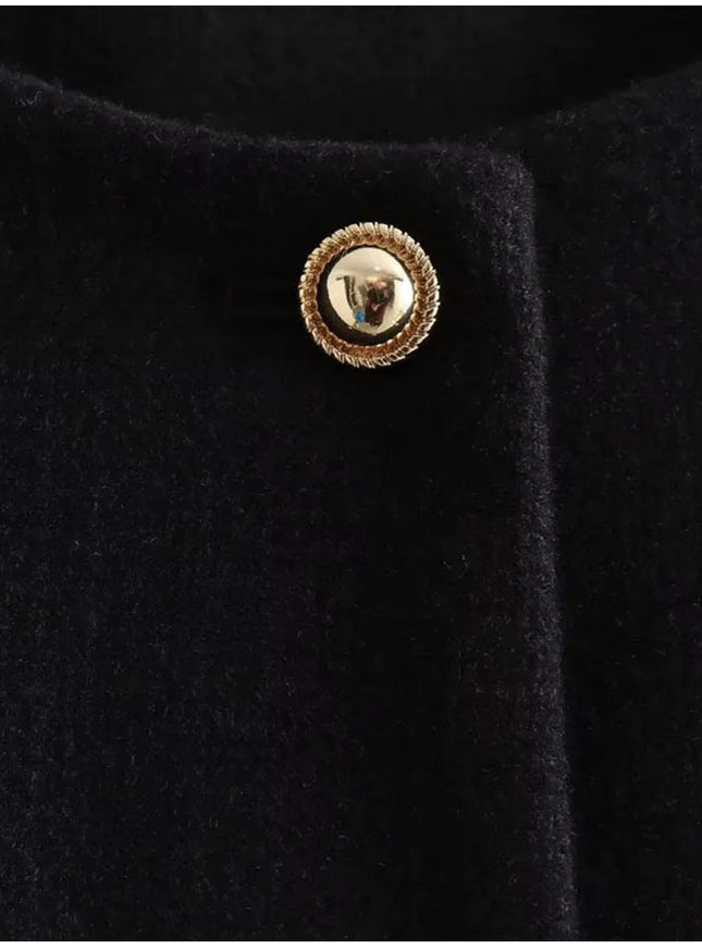 Georgia Long Sleeve Demi Coat - Fashion Pov