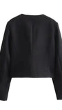 Georgia Long Sleeve Demi Coat - Fashion Pov