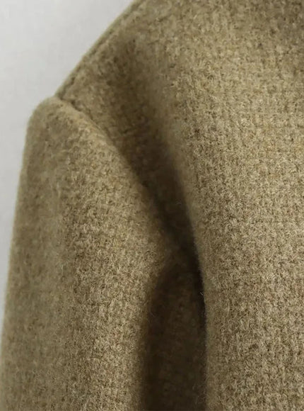 Georgia Long Sleeve Demi Coat - Fashion Pov